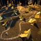 A chalk body outline re-creates the crime scene where 17-year-old Laquan McDonald was shot 16 times by then-Chicago Police Officer Jason Van Dyke. (Max Herman/NurPhoto via Getty Images)